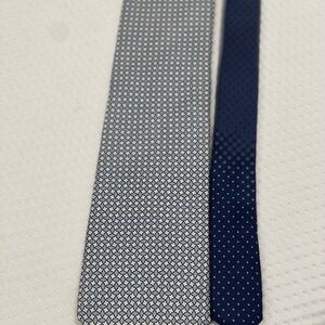 Elegant Blue Patterned Men's Tie